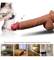 Pretty Love Xise Gerçekçi 22 CM Realistik Vibratör Vantuzlu Penis