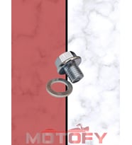 HONDA SPACY ALPHA DİO CBF 150 YBR TVS APACHE YAĞ BOŞALTMA TAPASI PUL DAHİL