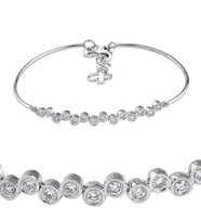0.41ct (E-F vs) Pırlanta Suyolu Bileklik