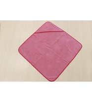 Ender Home Bebek Kundağı Havlu Yeni Doğan Bebek Banyo Havlusu Bukle Kundak Standart-Pembe