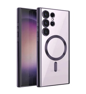 Samsung Galaxy S25 Ultra Kılıf Kross Magneticsafe Kapak - Mor