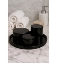 DEKORATİF SET MUM (Siyah)