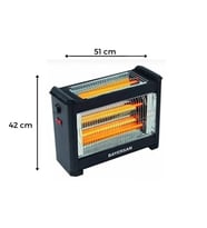Şömine Tipi Isıtıcı Soba 1800W