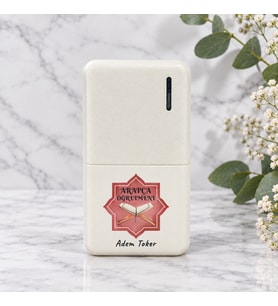 Arapça Öğretmenine İsme Özel Powerbank