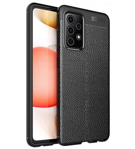 Durukar® Samsung Galaxy A72 Kılıf Auto Focus Kapak - Siyah