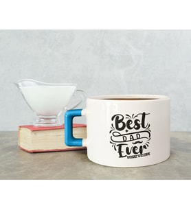 BK Gift Kişiye Özel İsimli Mavi Kulplu Çay & Kahve Fincanı-9, Arkadaşa Hediye, Sevgiliye Hediye