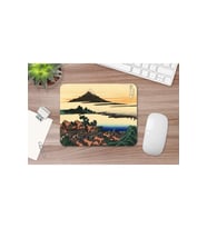 Hokusai Dawn At Isawa In The Kai Province 17 X 21 Cm Mouse Pad
