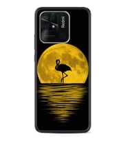 Xiaomi Redmi Note 7 8 9 Pro 10 2022 10 Pro 10S Kılıf Desenli Silikon Ay ve Flamingo 1775