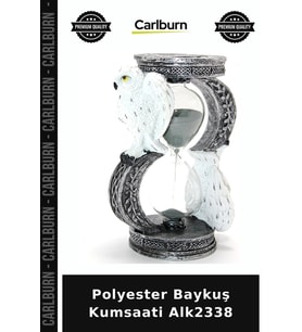 Özel Üretim Dekoratif Hediyelik Masaüstü Figürlü Aksesuar Polyester Baykuş Kumsaati Alk2338