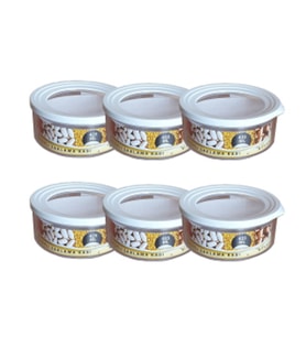 Favilla Yuvarlak Contalı Erzak Saklama Kabı 425 ml 6 lı Set