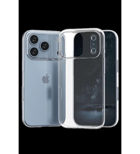 iPhone 17 Pro Lüx Şeffaf Silikon - Şeffaf