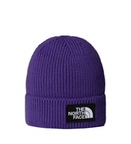 The North Face TNF Logo Box Cuffed Unisex Bere NF0A8CHENL41 (Eflatun)