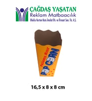 Popcorn Standart 250 Gr Krome Karton 1 Koli 1500 Adet -098