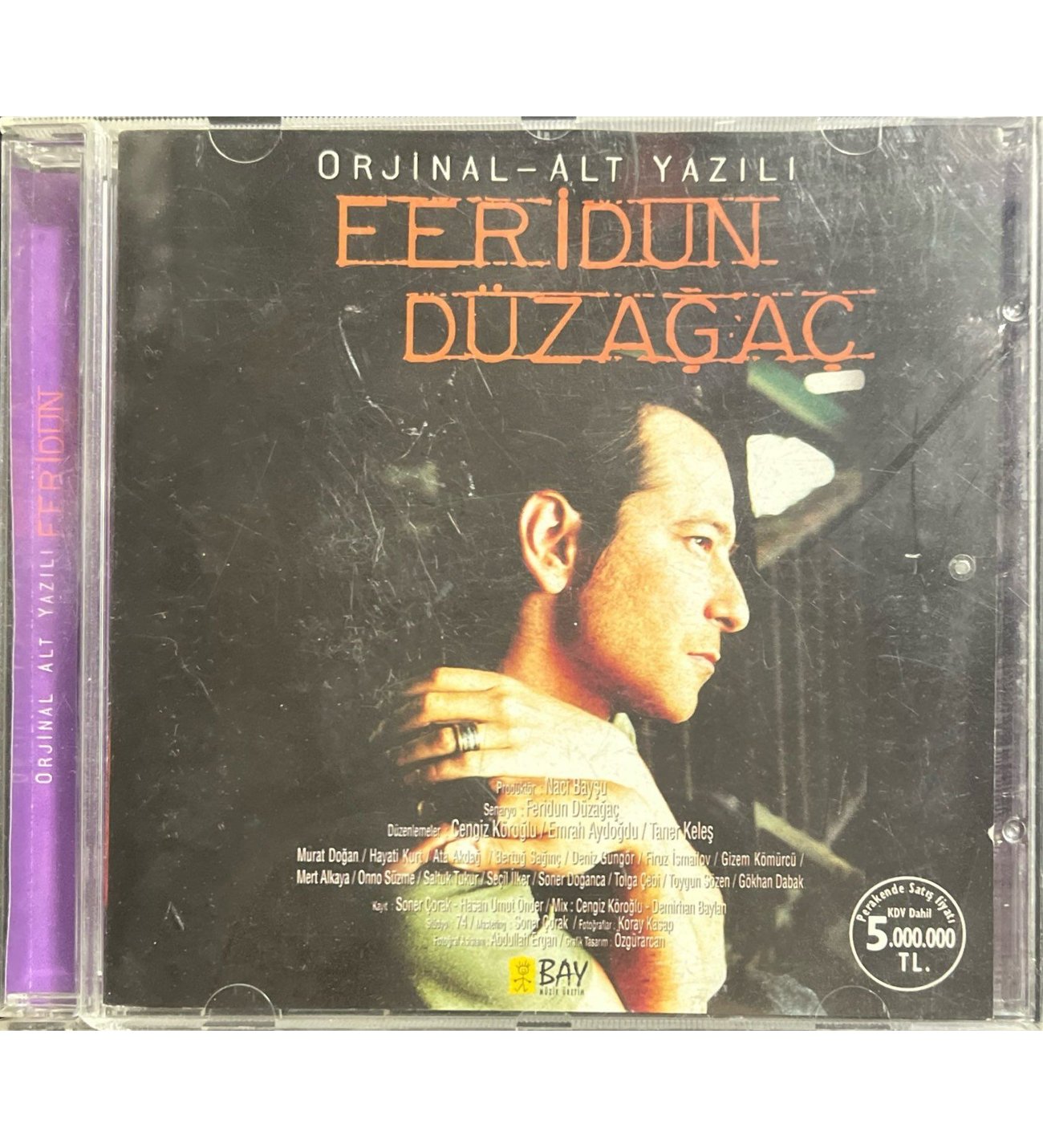 Müzik CD sidir Plak Değildir) CD Feridun Düzağaç Orjinal - Alt
