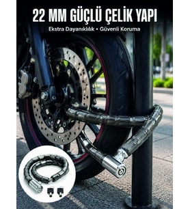 22 mm Kalın Güçlendirilmiş Çelik Yapı ile Maksimum Koruma