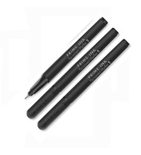 Siyah Asetat Kalemi Permanent S 0,4mm 3 Adet
