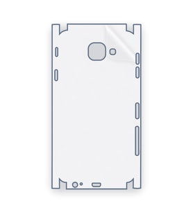 SChitec SAMSUNG Galaxy J7 Max Uyumlu Fullbody Arka Kaplama Hidrojel Koruyucu Film