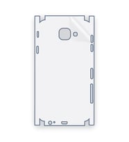 SChitec SAMSUNG Galaxy J7 Max Uyumlu Fullbody Arka Kaplama Hidrojel Koruyucu Film