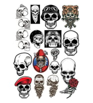 Kuru Kafa Sticker Set-1 18 Parça Telefon, Tablet, Defter, Laptop Sticker