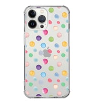 PrintiFy Apple iPhone 13 Pro Uyumlu Water Color 6 Baskılı Şeffaf Köşe Korumalı Antişok Kılıf