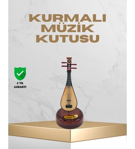 Ud Sembolü Müzik Kutusu Estetik Tasarım Melodi Destekli