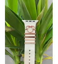 Apple Watch Uyumlu Kordon Aksesuarı Charm Set Mickey