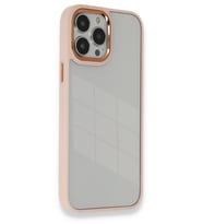 Iphone 13 Kılıf Dora Kapak - Pudra