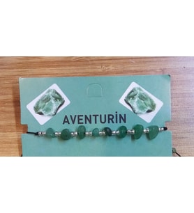 Doğal Taş Ayarlanabilir Aventurin Taşı Bileklik