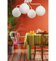 Yağmur 4.LÜ BEYAZ-BEYAZ  CAMLI AVİZE