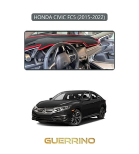 HONDA CIVIC FC5 2015-2022TORPİDO KORUMA HALISI GRİ KENAR