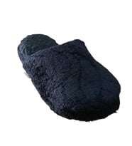 Red Play T202501 Kadın Peluş Kışlık Günlük Ev Terliği (Siyah)