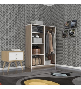 Kenzlife giysi dolabı taci 120*090*30 crd gardırop