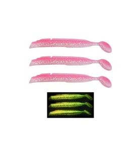 Fujin Salt Pinky Eel Body 13cm x3 Silikon Yem Gövde Sahte Balık