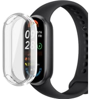 [Soft-Case] Xiaomi Mi Band 10 ile Uyumlu 360° Kasa Koruyucu Kılıf Yumuşak TPU Malzeme Dokunmatiği ve Netliği Etkilemeyen Darbelere Karşı Xiaomi Mi Band 10 Ekran Koruyuculu Kılıf (Şeffaf)