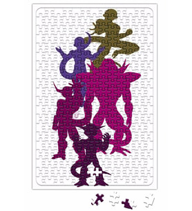 The Forms of Freeza Dragon Ball Puzzle 240 Parça Yapboz