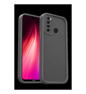 Xiaomi Redmi Note 8 Kılıf Viera Silikon - Gri