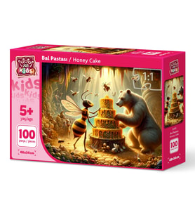 Art Çocuk Bal Pastası 100 Parça Puzzle