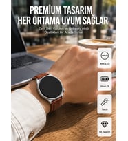 Amoled Ekranlı 10 Gün Kullanım Süreli Torch Özellikli Akıllı Saat Yeni Nesil