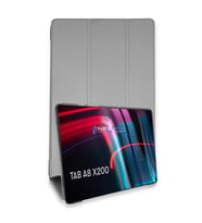 Samsung Galaxy X200 Tab A8 10.5 Kılıf Tablet Smart Kılıf - Gri