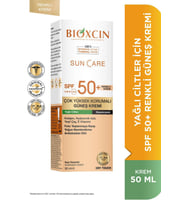 Bioxcin Sun Care Çok Yüksek Korumalı Yağlı Ciltler Için Renkli Güneş Kremi Tinted Spf 50+ 50 Ml