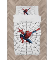 MEKTA HOME BEBEK VE ÇOCUK ODASI Ağ ve Spiderman Desenli Nevresim Takımı