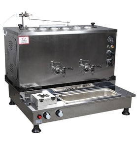 Anka Pro Plus Otomatik Çay Kazanı 6 Demlikli 60 Litre Inox Elektrikli Tüplü
