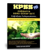 KPSS Coğrafya Hazırlık Kitabı (500 Sayfalık PDF)
