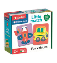 Clementoni Little Match Eğlenceli Araçlar 16718