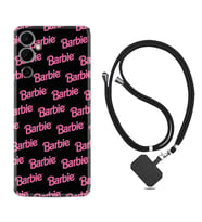 Tecno Pova Neo 2 Kılıf Resimli Boyun Askılı İpli Desenli Silikon Barbie 1404