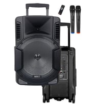 Midex MXR-1200 Taşınabilir Seyyar Mikrofonlu Akülü Ses Sistemi Hoparlör (1200 Watt 15 İNÇ)