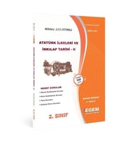 Egem Eğitim Yayınları 2.sınıf 4.yarıyıl Atatürk Ilkeleri Ve Inkılap 2 Bahar Dönemi - Egem (Çok Renkli)