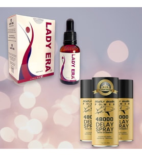 3 Kutu Orjinal Deadly Shark 48000 Gecıkme Erkek Sprey +Lady Era 30 ml Bayan Uyarıcı Destekleyici Damla