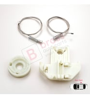 Jaguar X Type X400 2001-2009 4/5 Kapı C2S44894 İçin Elektrikli Arka Sağ Cam Kriko Tamir Seti