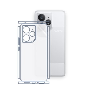 SChitec Realme Neo7 Uyumlu Fullbody Arka Kaplama Hidrojel Koruyucu Film